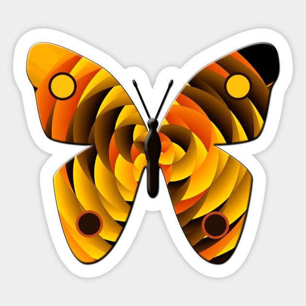 Butterfly Sticker by Gaspar Avila